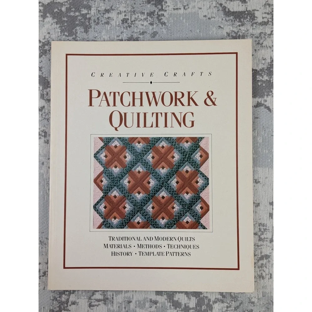 Patchwork & Quilting Brigitte Staub 1988 First Edition Creative Crafts Stackpole